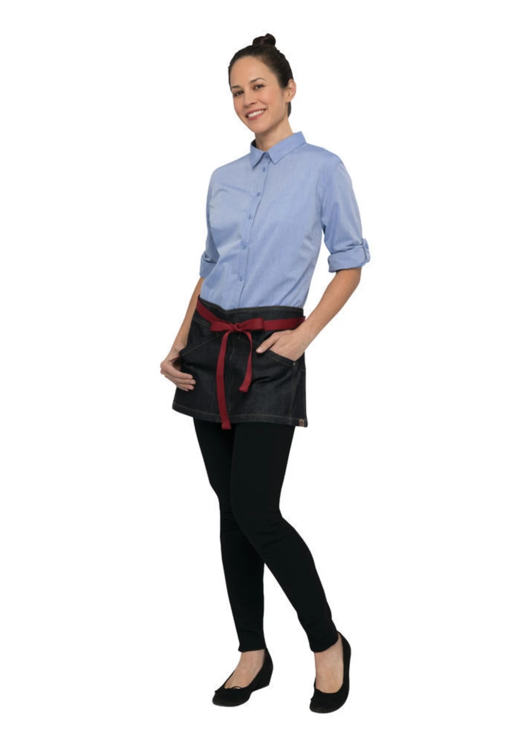 CHEF WORKS "Berkeley" Waist Snap Apron - photo 2