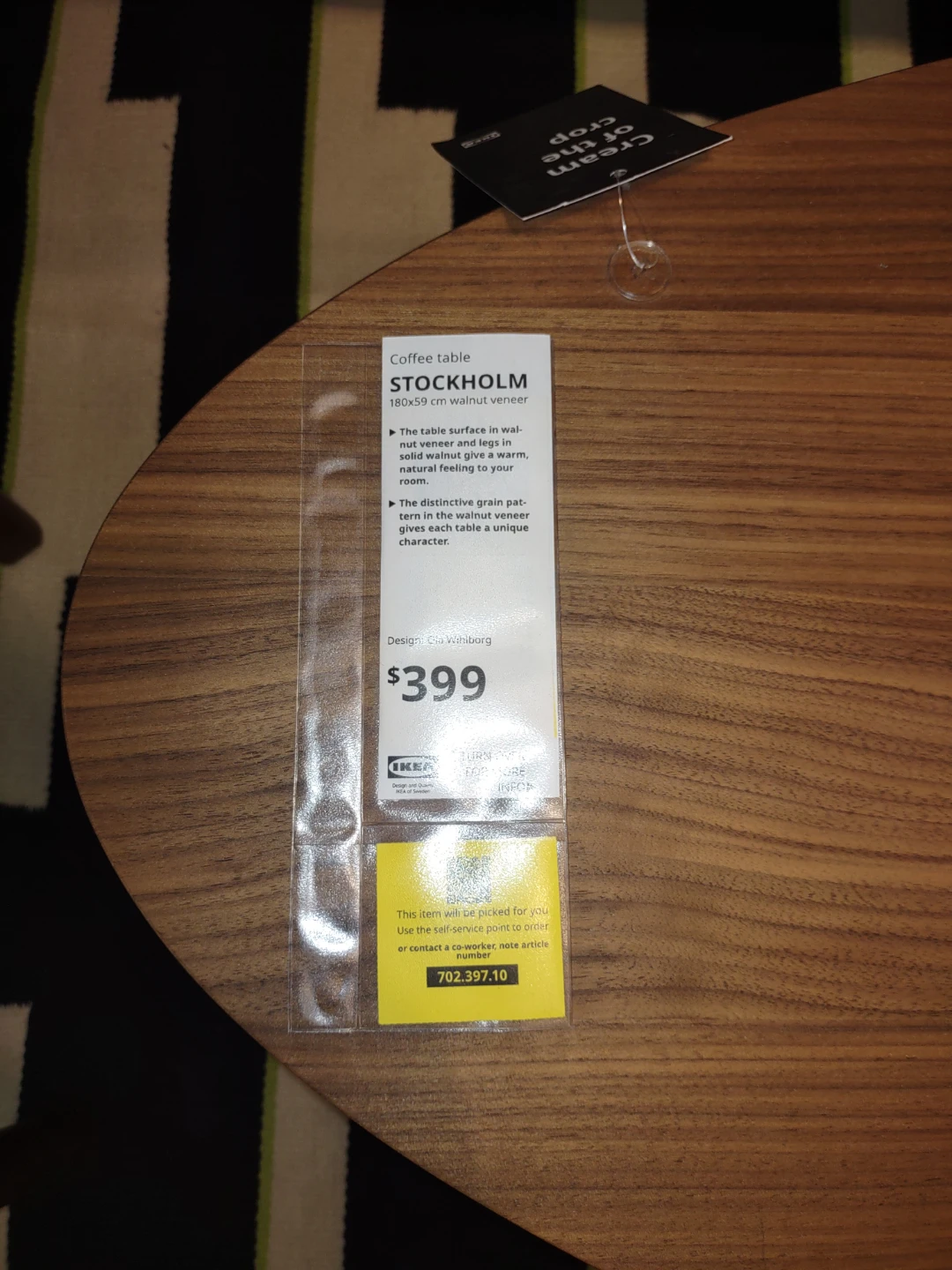 IKEA STOCKHOLM Coffee table, walnut veneer - photo 3