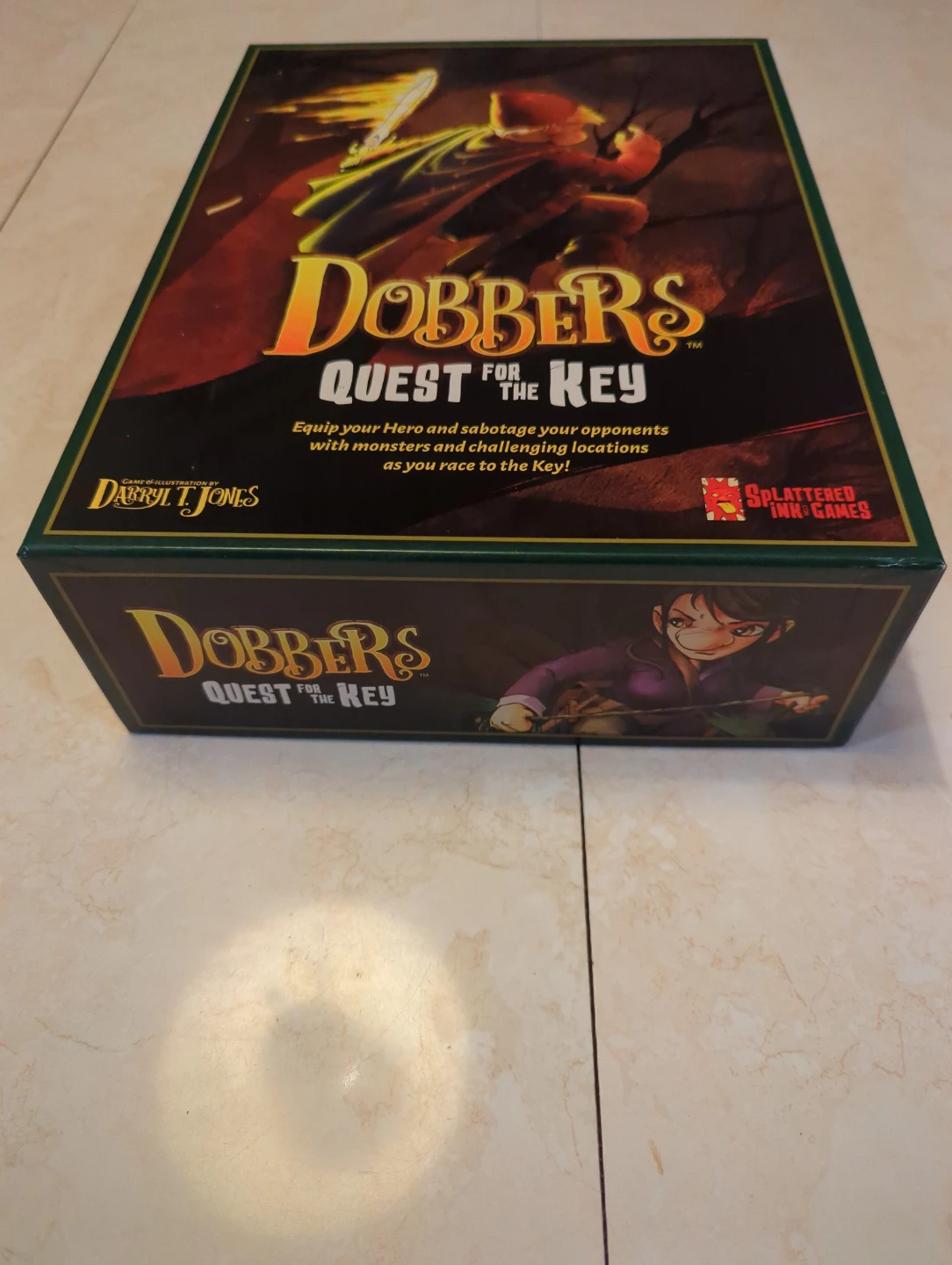 Dobbers Quest for the Key Board Game