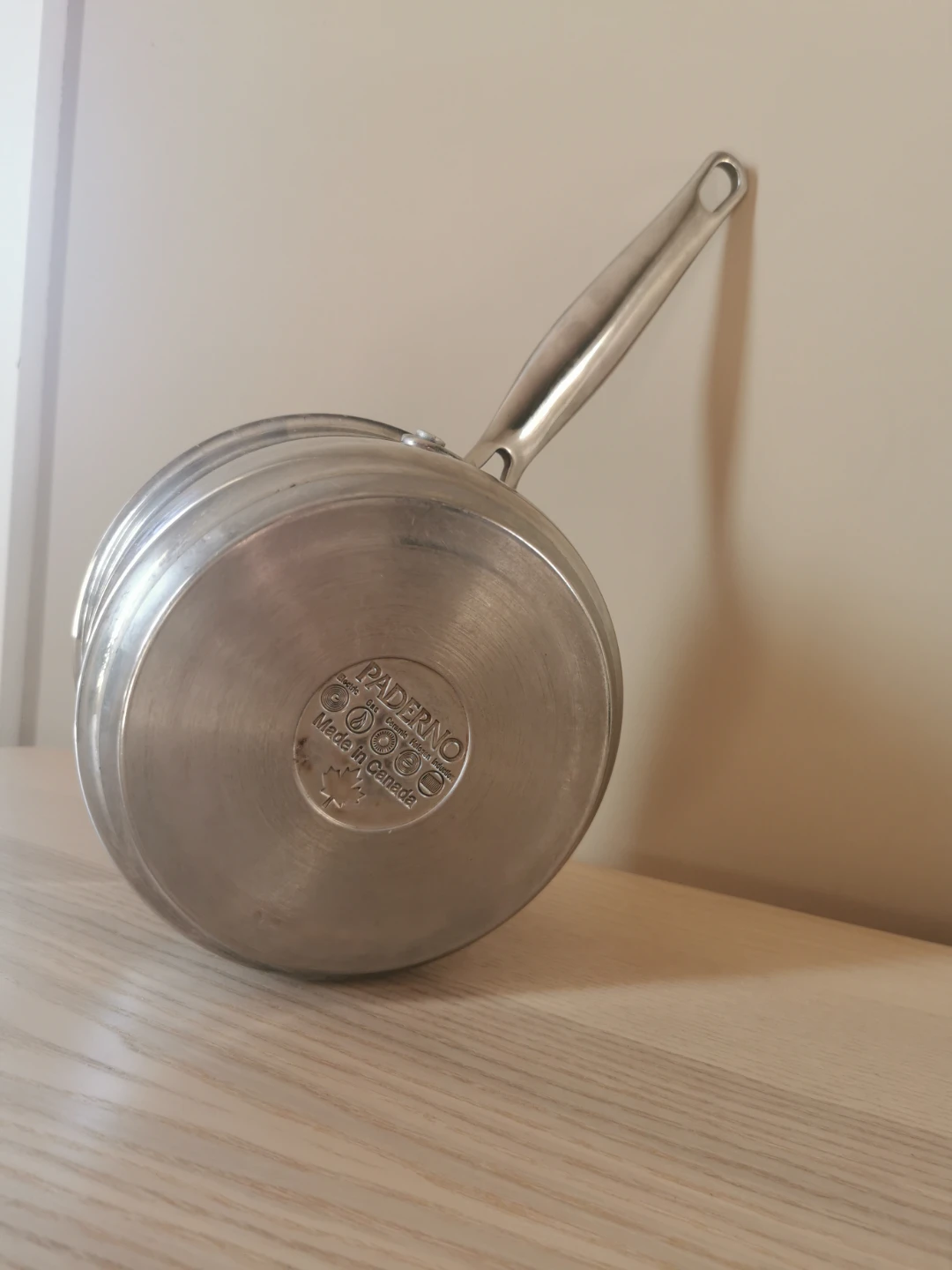 Paderno Stainless Steel Saucepan with Lid