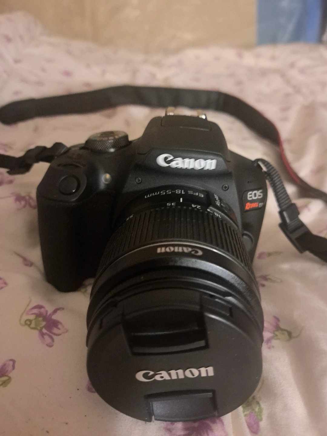 Canon EOS Rebel T7 DSLR Camera with 18-55mm Lens