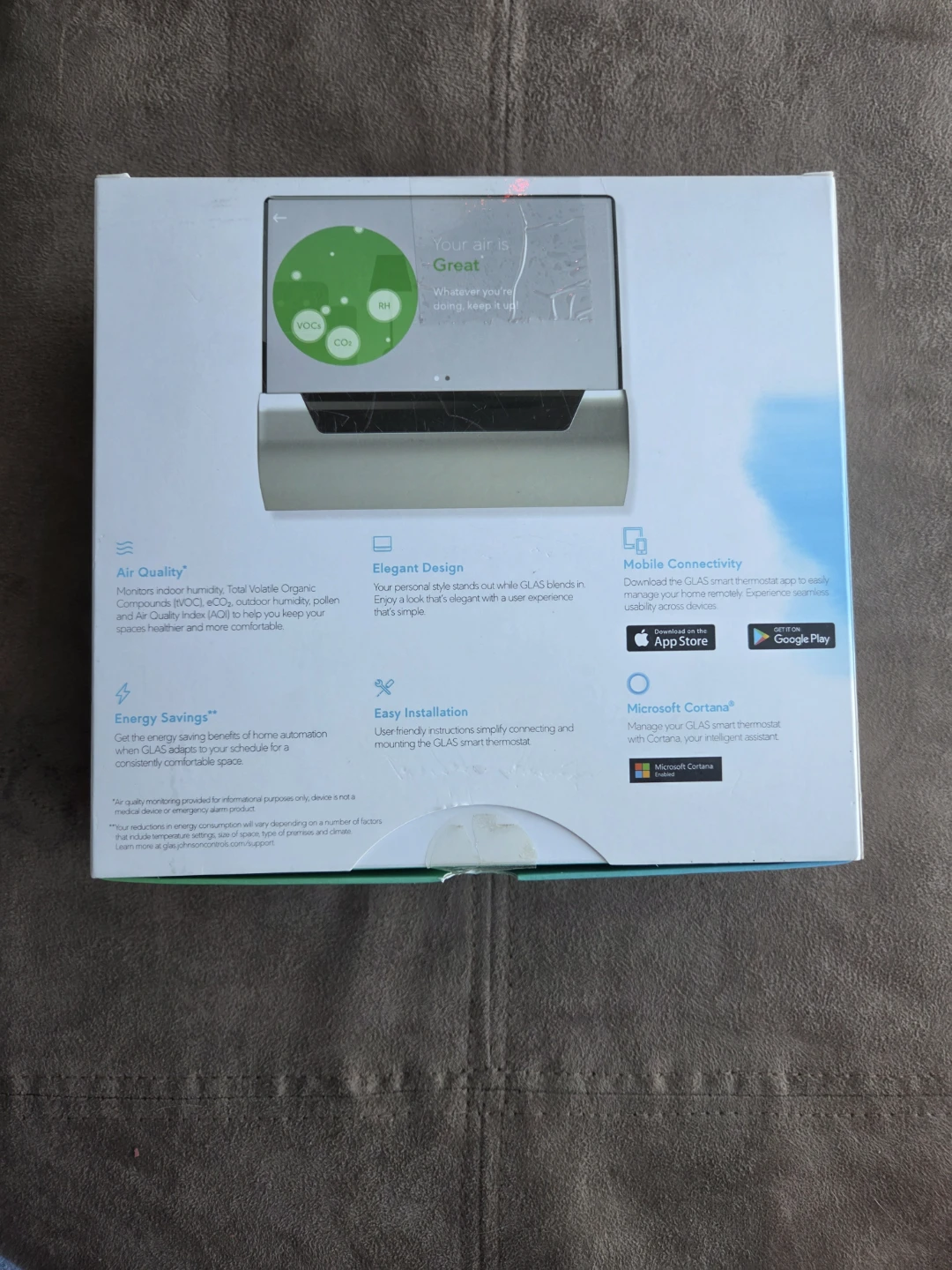 Johnson Controls GLAS Smart Thermostat - photo 2