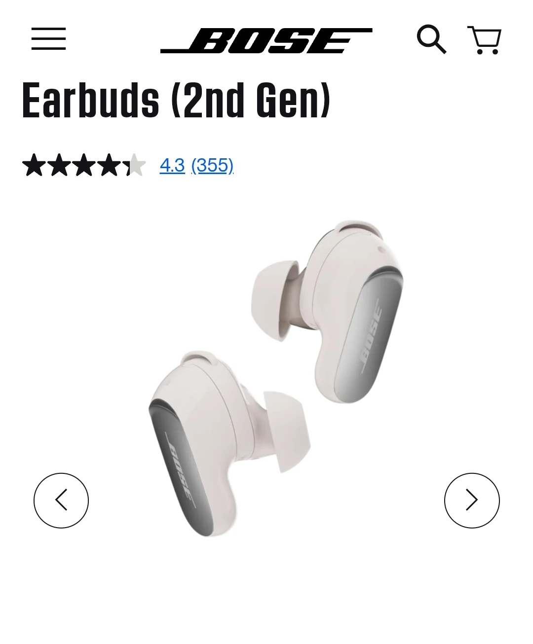 Bose QuietComfort Ultra Earbuds (2nd Gen)