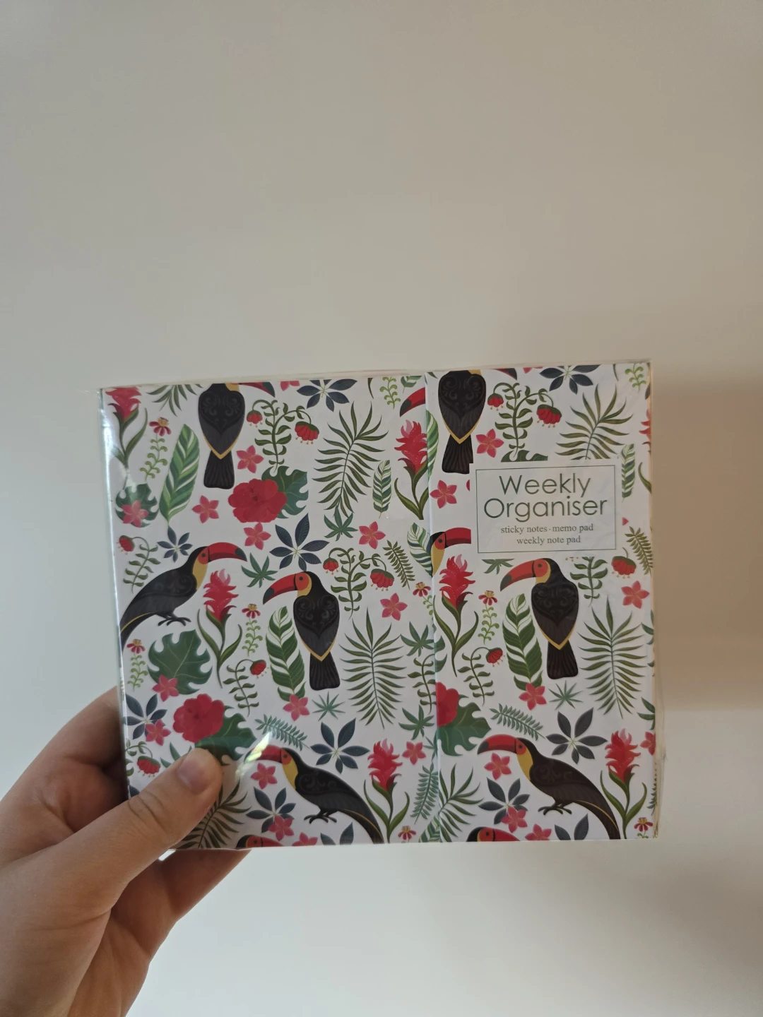 Toucan Weekly Organiser Sticky Note Pad
