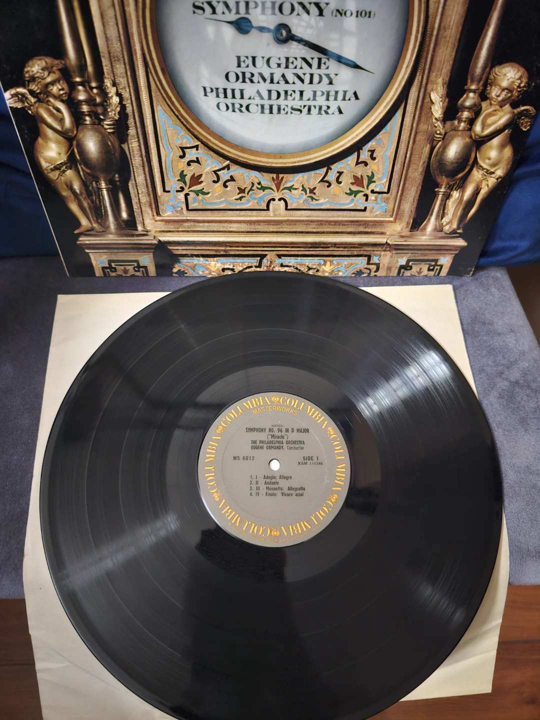 Haydn Miracle Symphony No. 96 & Symphony No. 101 Vinyl Record - photo 3