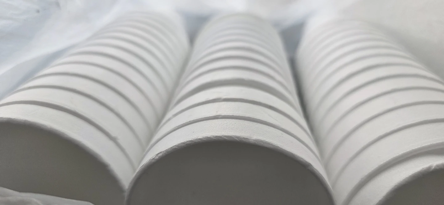 White Foam Cups