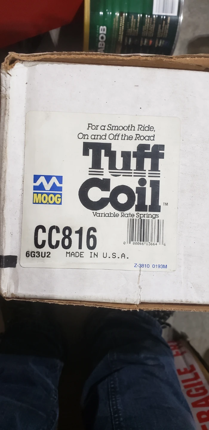 Moog CC816 Tuff Coil Variable Rate Springs - photo 5
