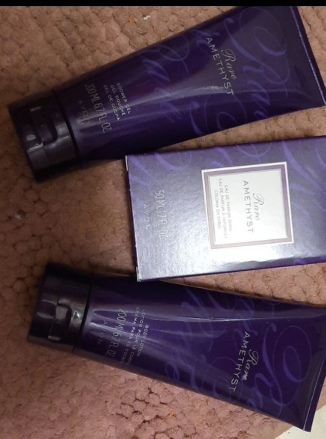 NWT Avon Rare Amethyst Collection Gift Set - photo 3