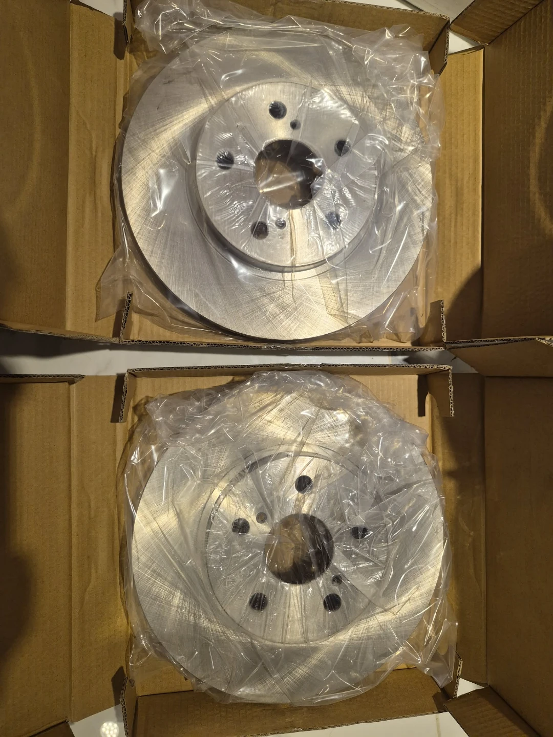 Pair of New Brake Rotors