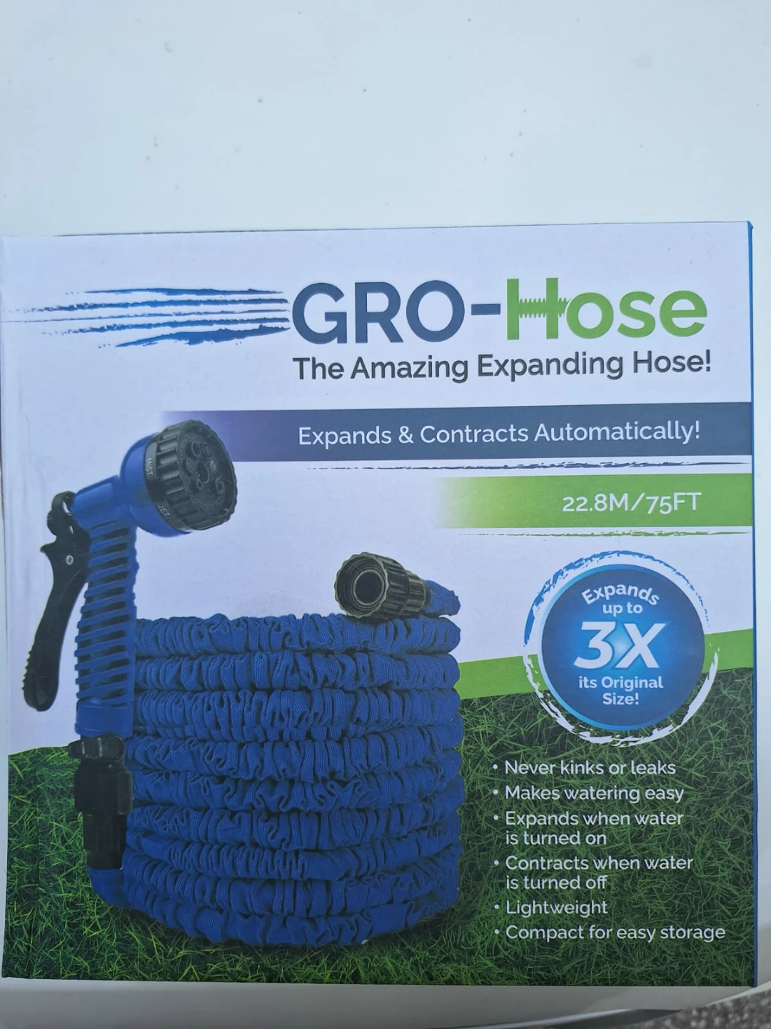 Garden Hose - GRO-Hose 75ft Expandable
