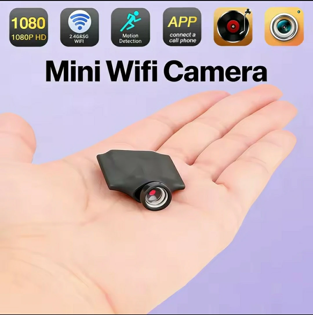 1080P HD Mini WiFi Camera Audio/Video - photo 3