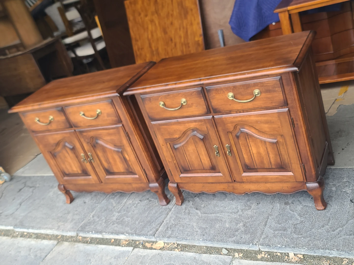 Durham Furniture Solid Wood Side Table