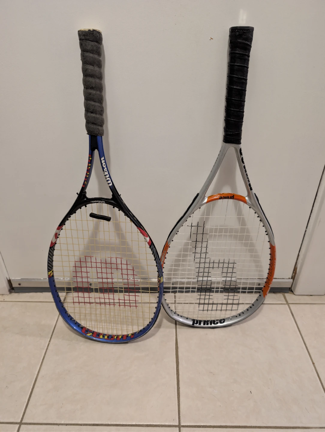 2 tennis rackets wilson/prince - photo 2