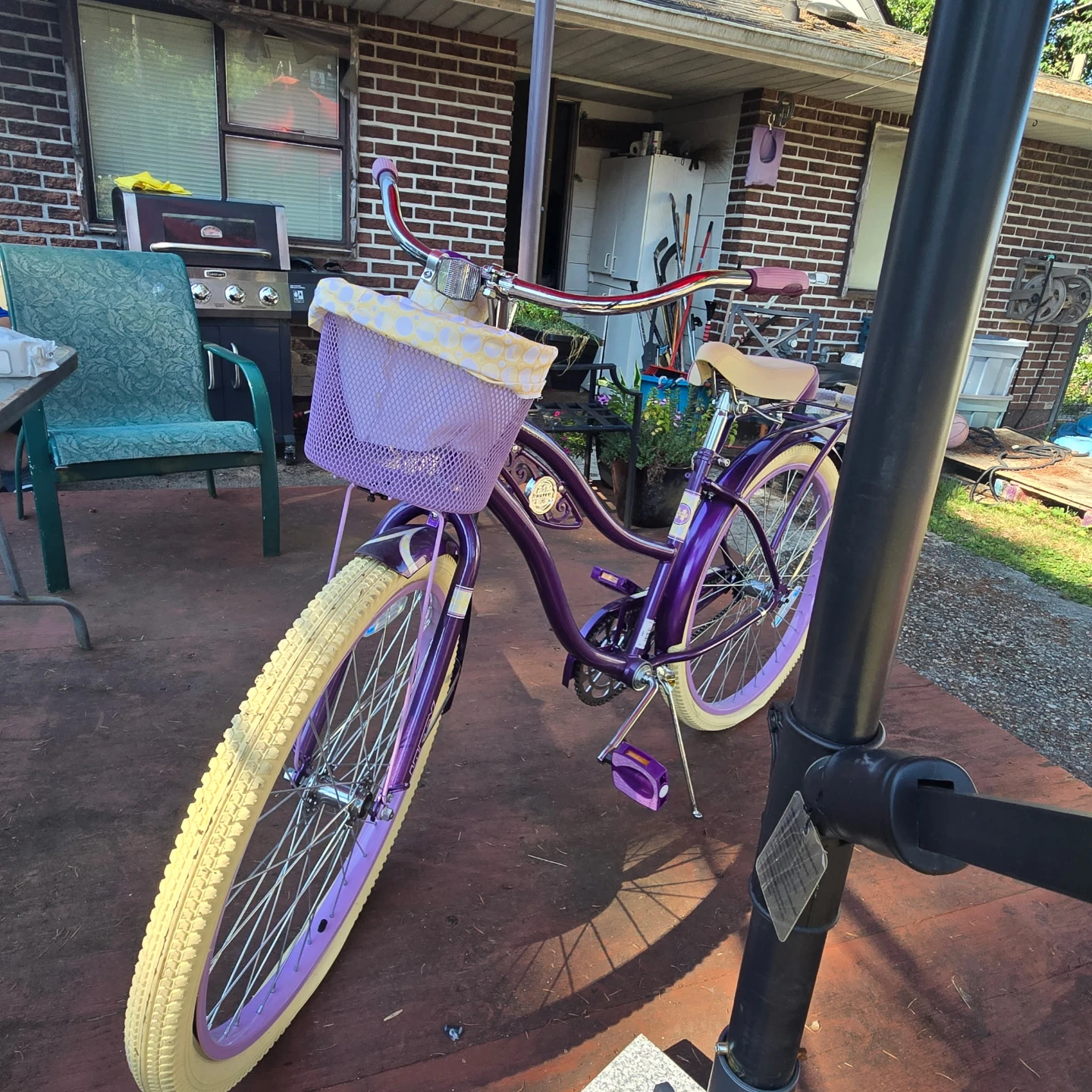 Huffy Purple Cruiser Bike with Basket new - photo 2