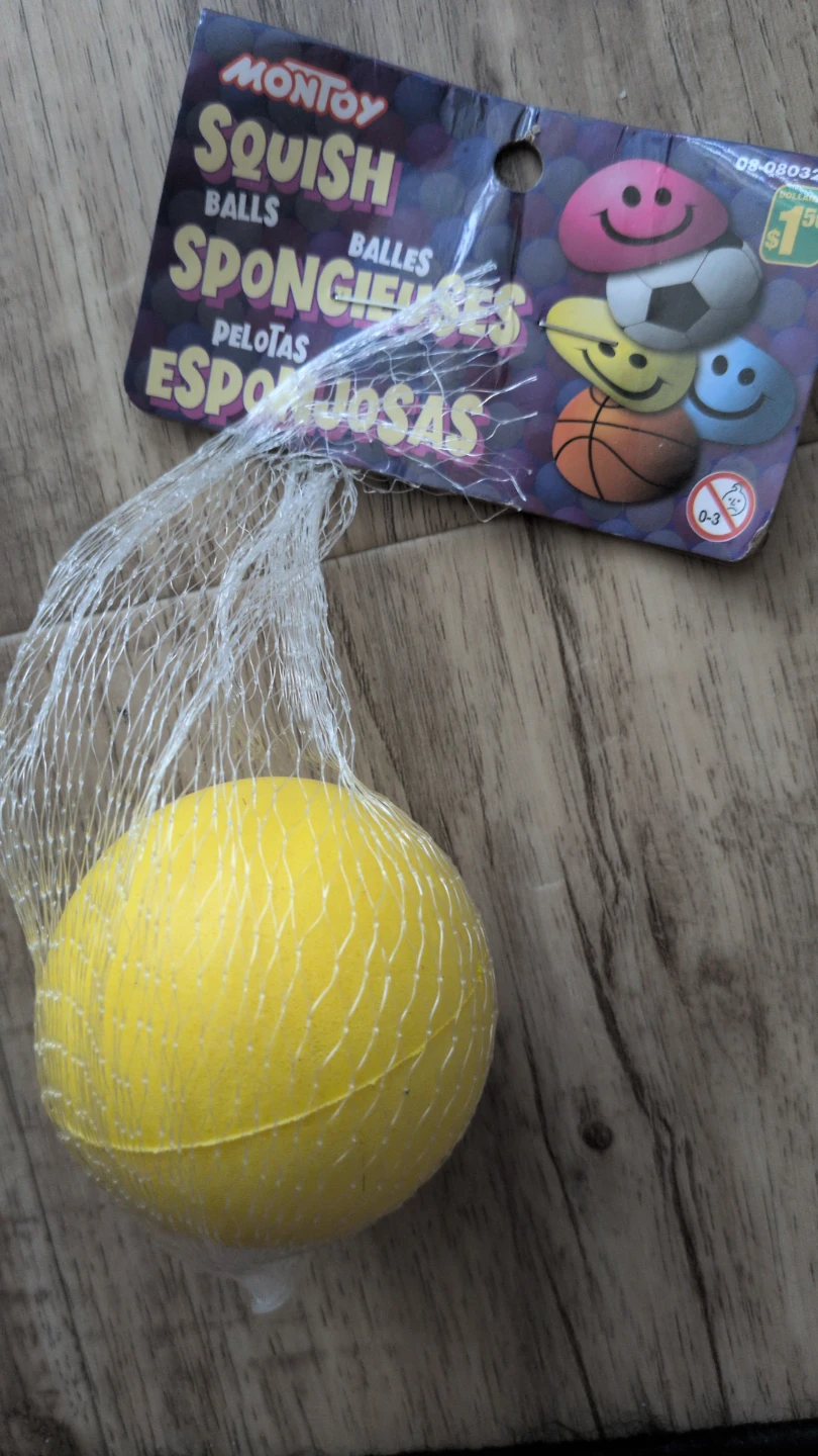 Montoy Squish Balls (Yellow Smiley Face) - photo 2