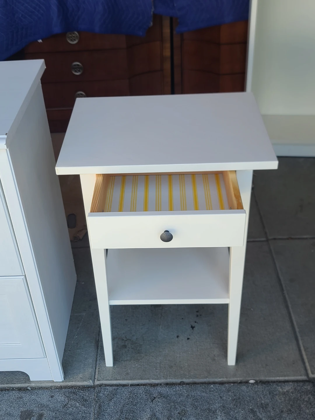 White Dresser and Nightstand Set - photo 3