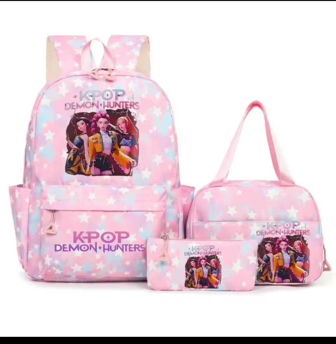 K-Pop Demon Hunters 3-Piece Backpack Set - photo 3