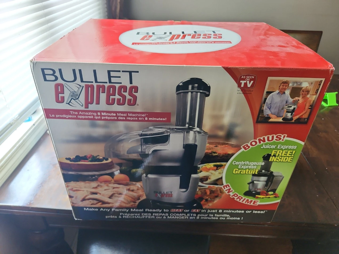 NEW Bullet Express 8-Minute Meal Machine + BONUS Juicer Express