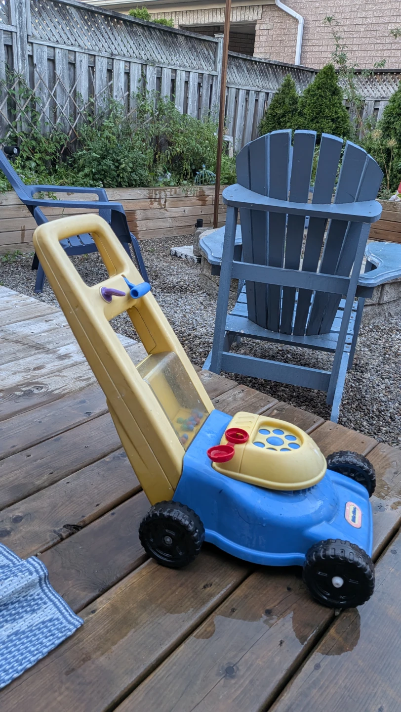 Little Tikes Push Lawn Mower Toy - photo 4
