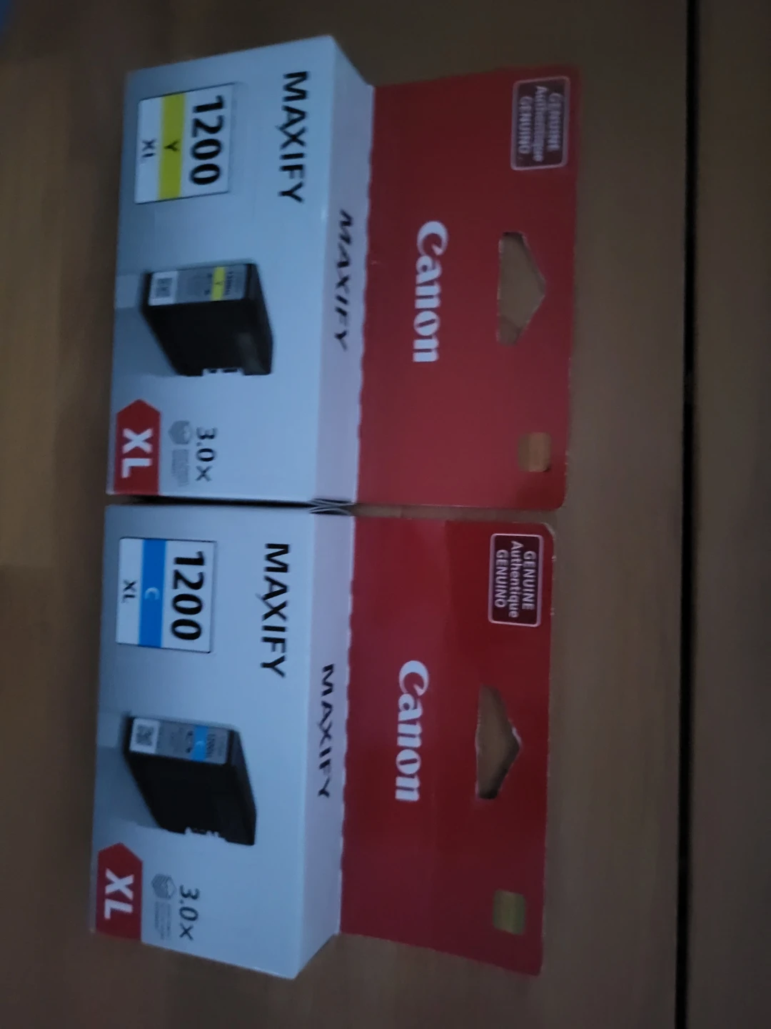 Canon MAXIFY XL Ink Cartridges - Yellow & Cyan - photo 2