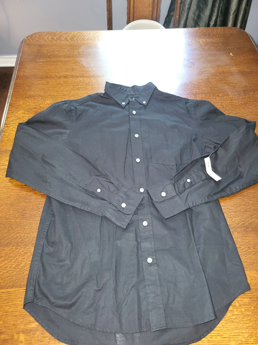 Old Navy Black Button-Up Shirt - Size S/P