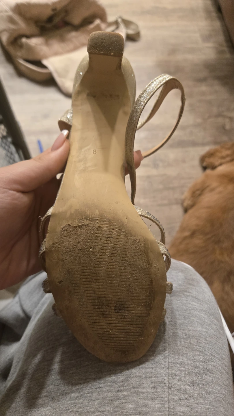 Badgley Mischka Women's Glitter Heels Size 8 - photo 5