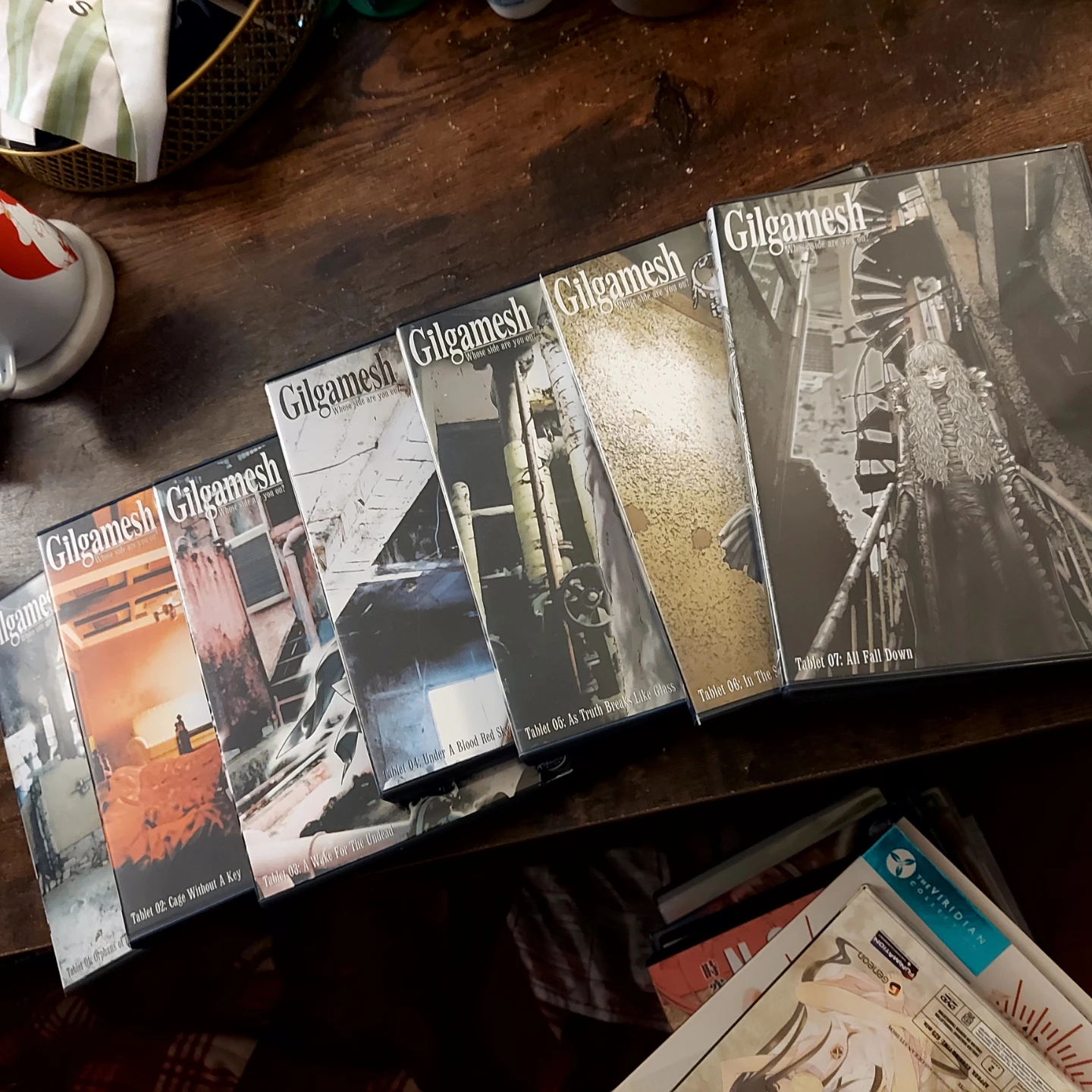 Gilgamesh DVD anime Volumes 1-7 - photo 2
