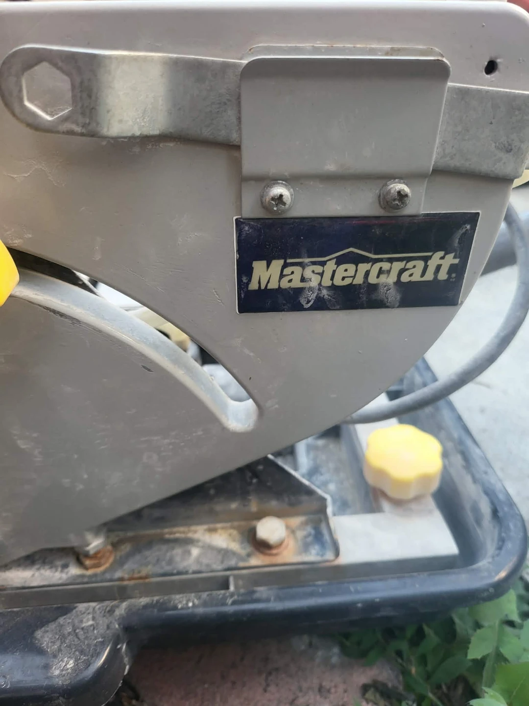 Mastercraft Tile Saw