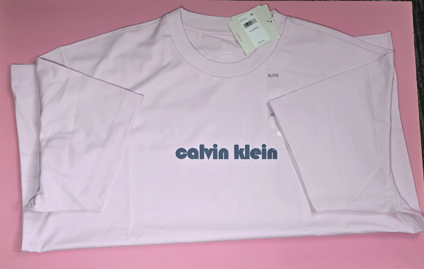 Calvin Klein Pink T-Shirt XLG - photo 2