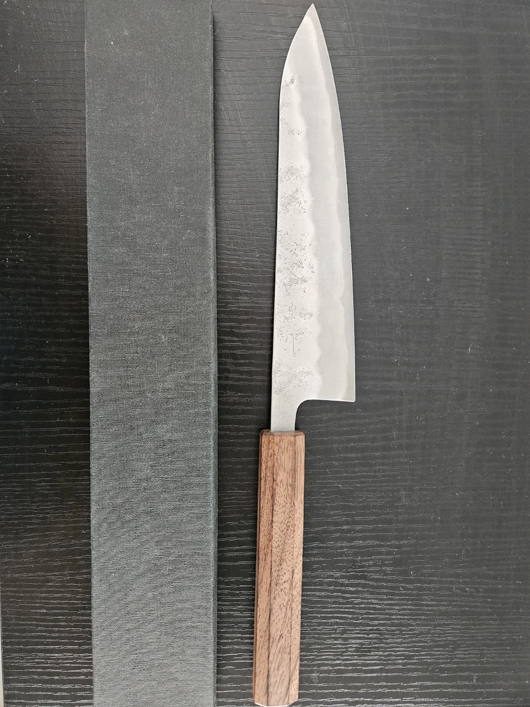 Chef's Knife with Wooden Handle