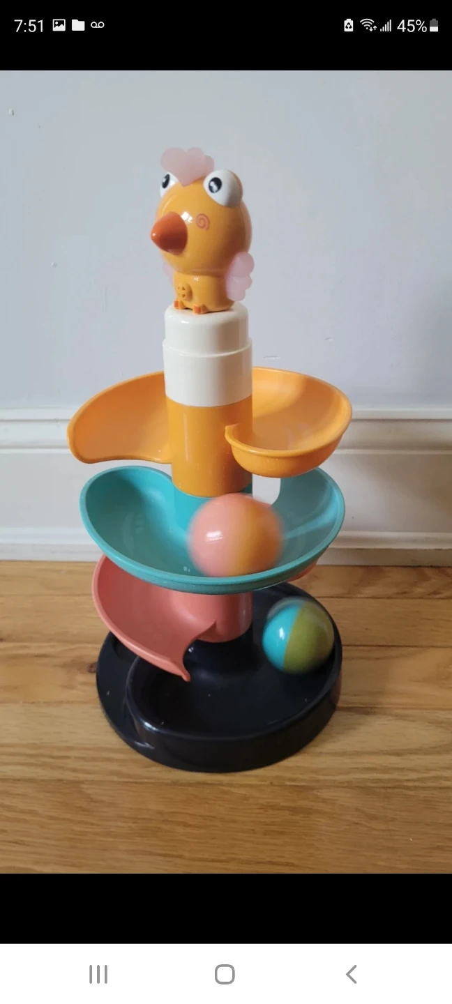 Set of 4 colorful baby toys - photo 2