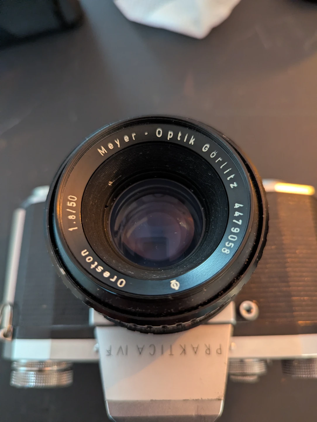 Meyer-Optik Görlitz Oreston 50mm f/1.8 Lens + camera body - photo 5