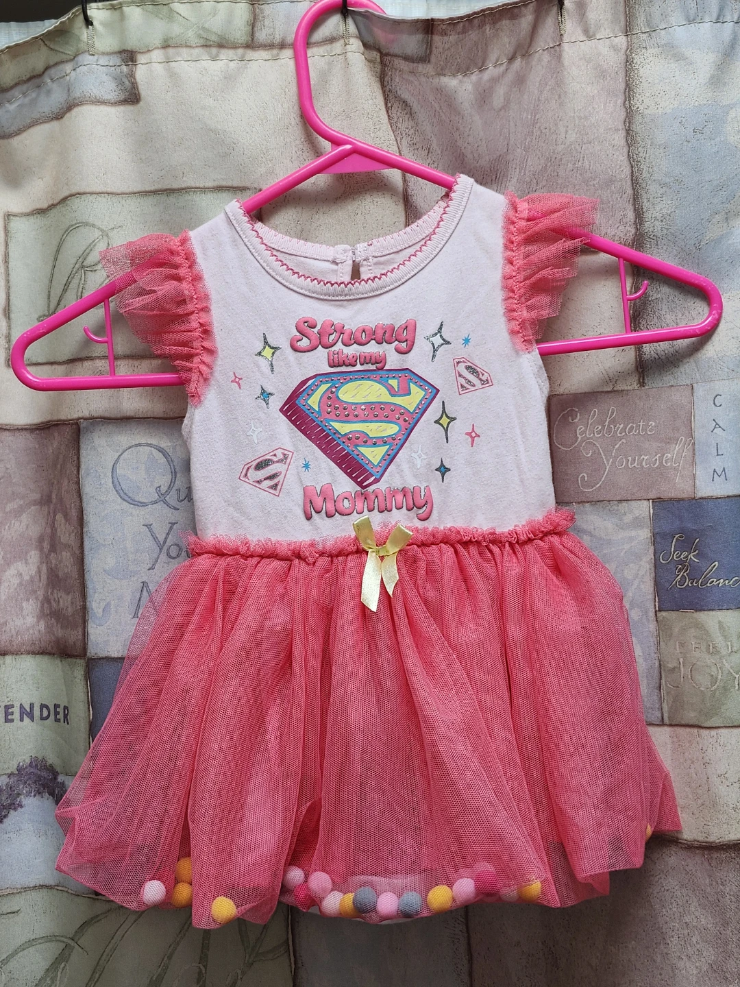 Supergirl Tutu Dress 18M