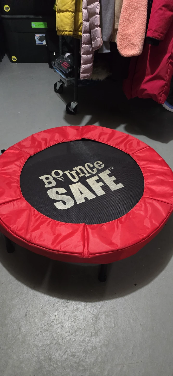 Bounce SAFE Red Trampoline