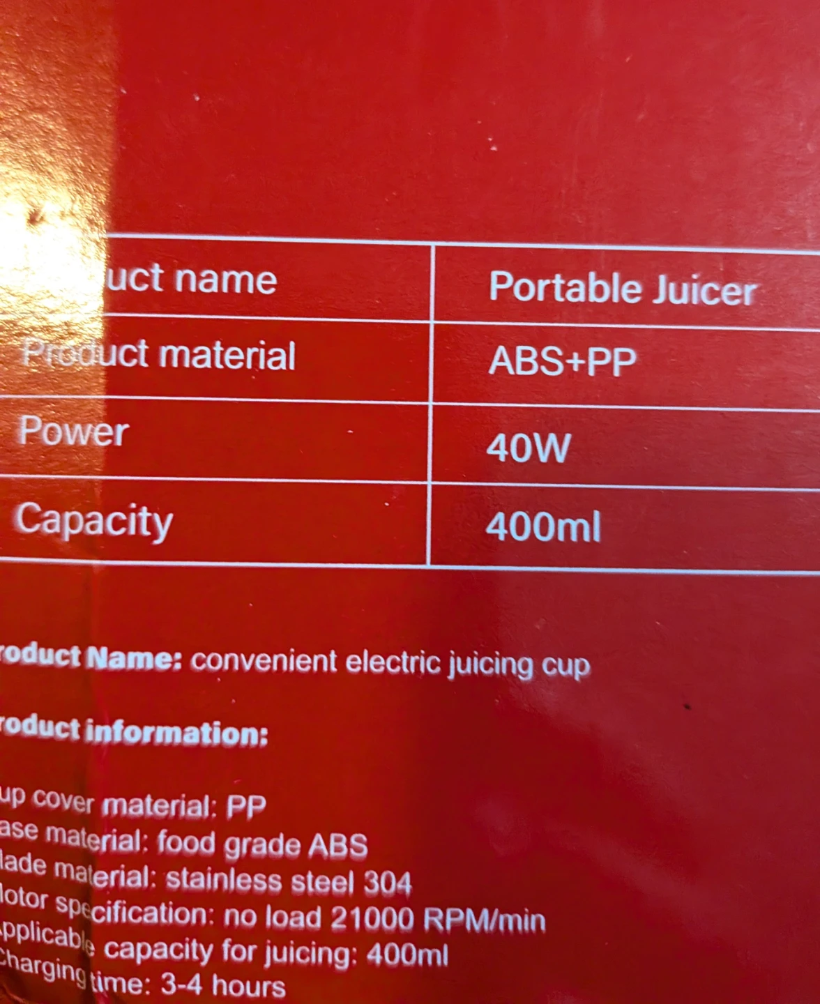 Small Portable Juicer - photo 4
