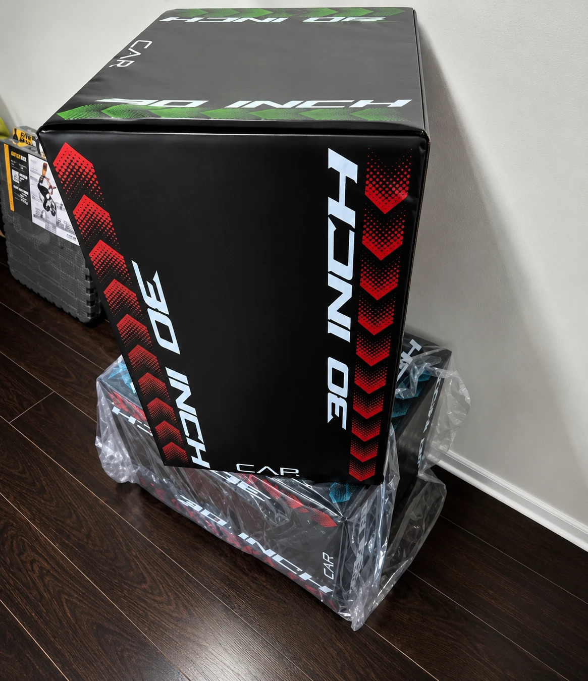 Plyometrics box foam (plyo box) - Three levels, 20", 24" and 30"