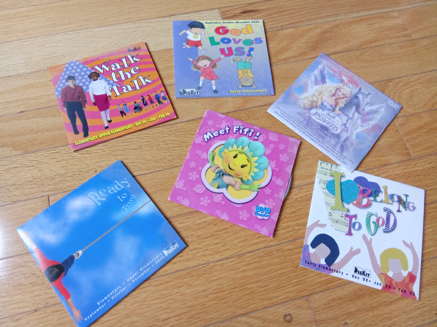 Collection of DVDs for Elementary Kids
