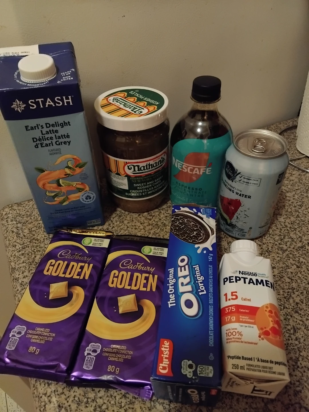 Pantry items- past best before