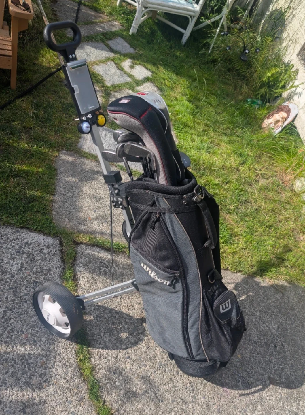 Wilson Golf Club Set with Caddy