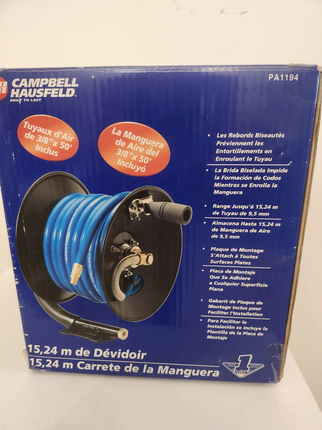 Campbell Hausfeld 50' Air Hose Reel