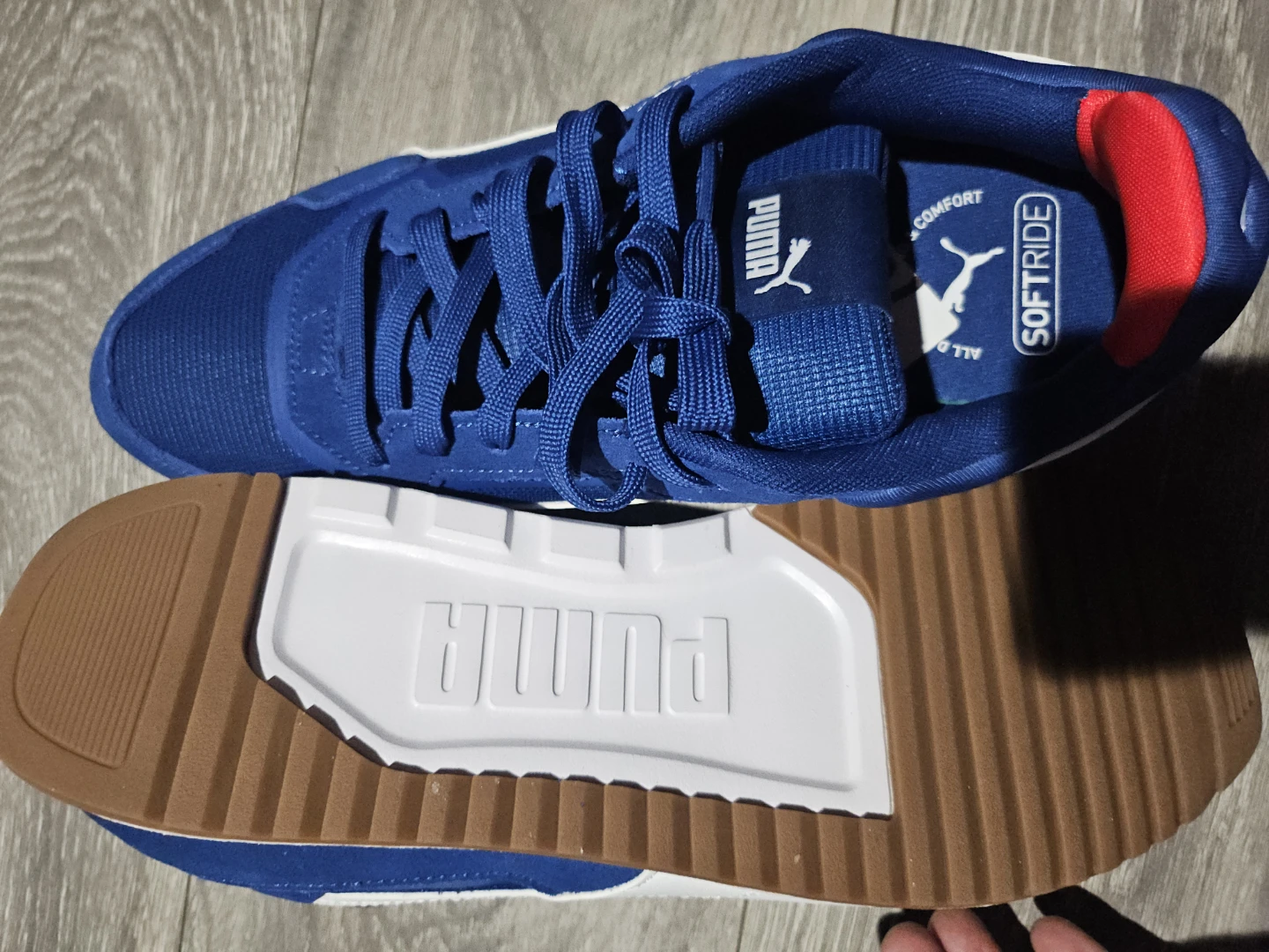 Puma Blue Running Shoes - photo 5