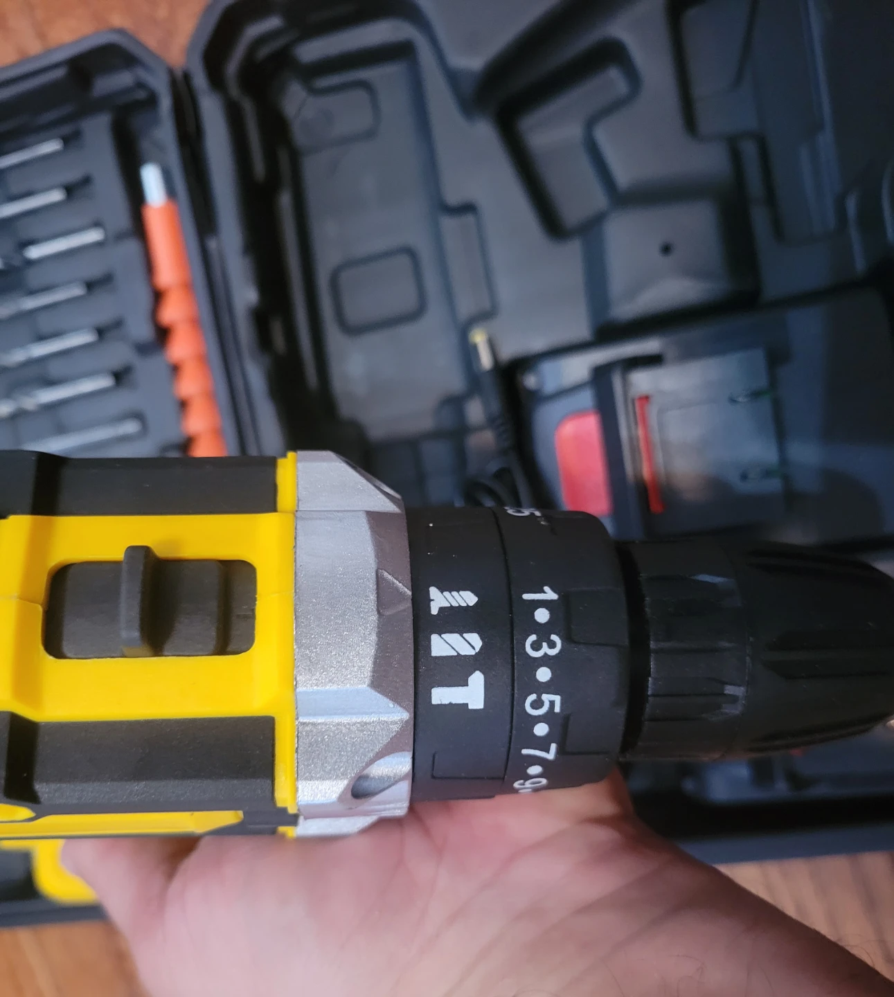 NEW Cordless Hammer Drill Set with Accessories - photo 3