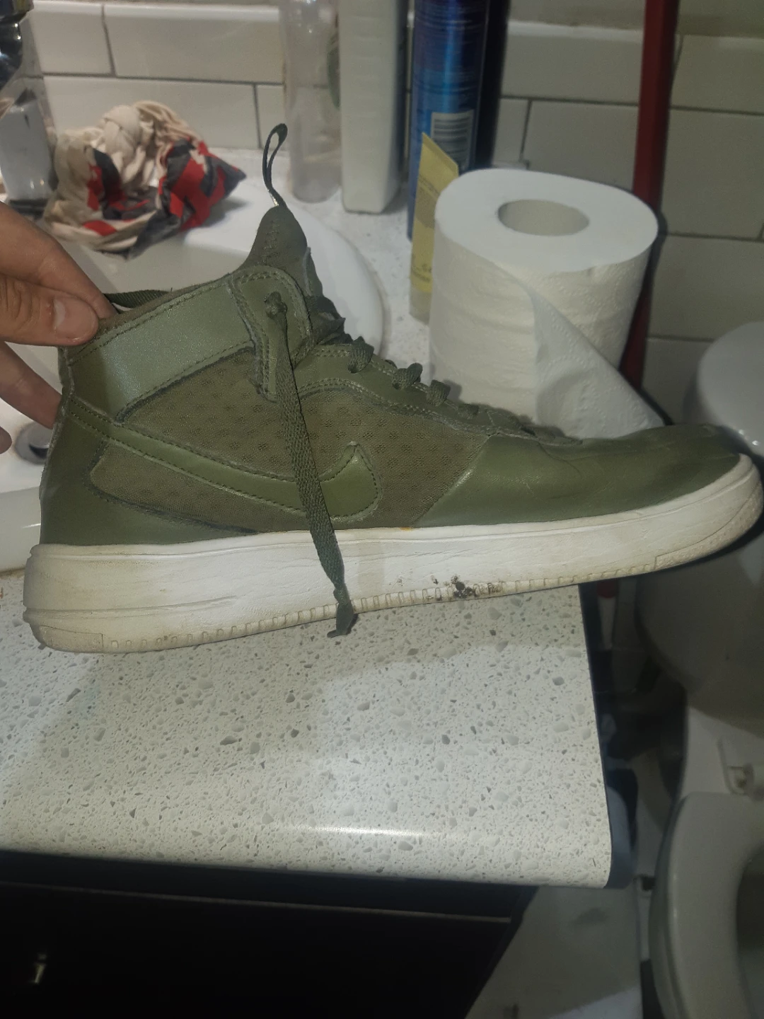 Nike Air Force 1 High Top Sneakers - photo 3