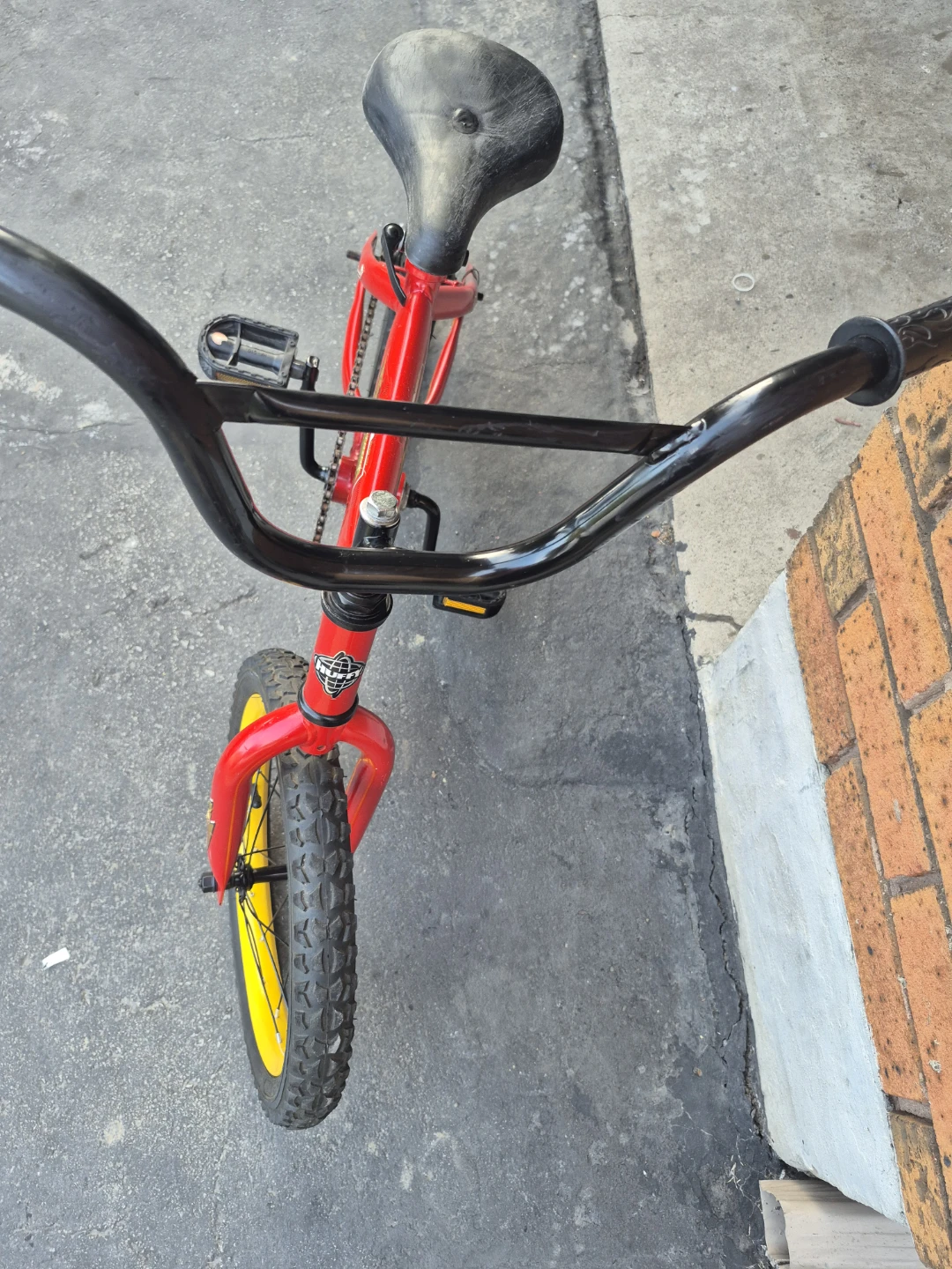 Red McQueen Kids Bicycle