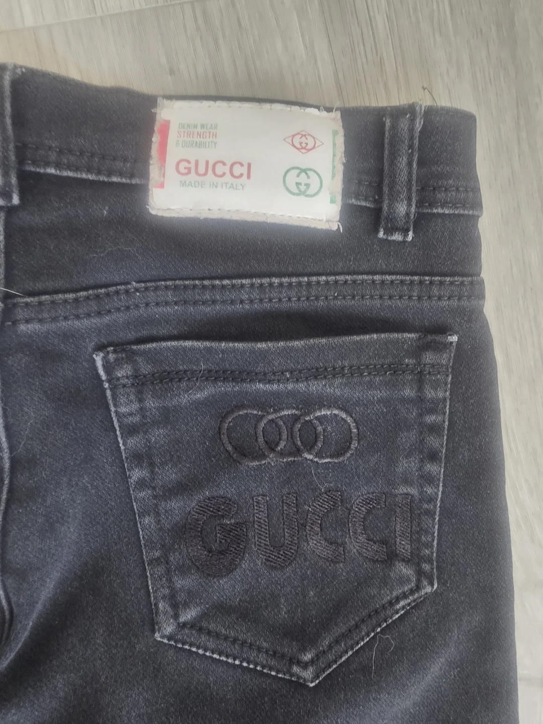 Black Gucci Jeans - photo 2