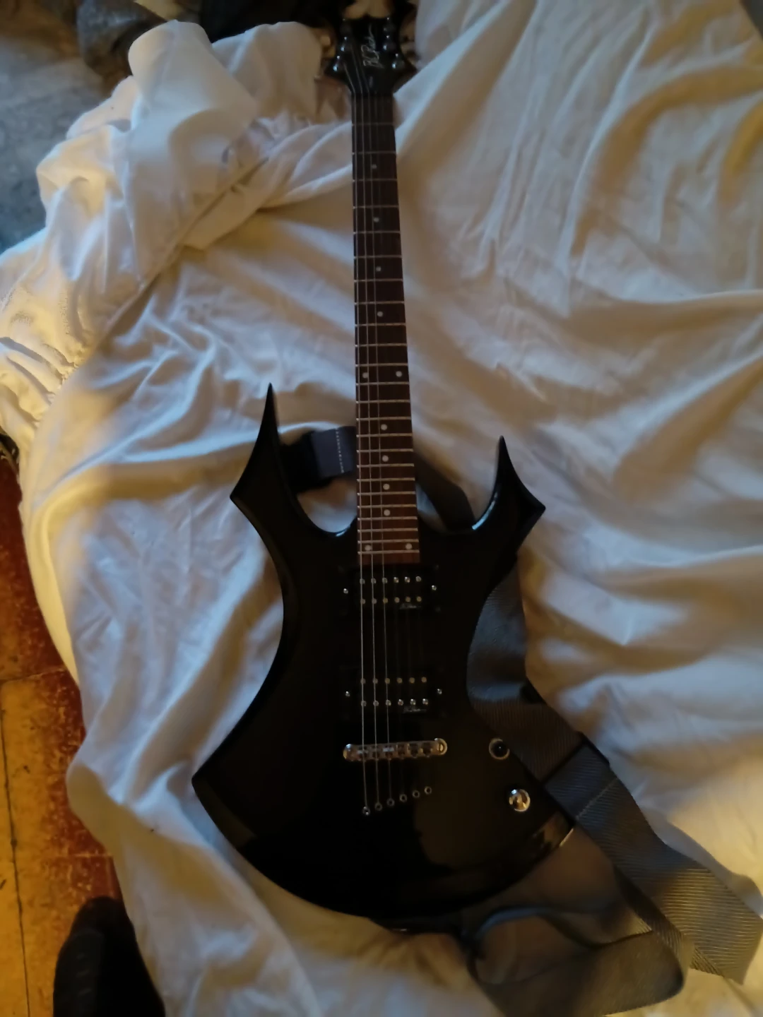 Black Electric Guitar