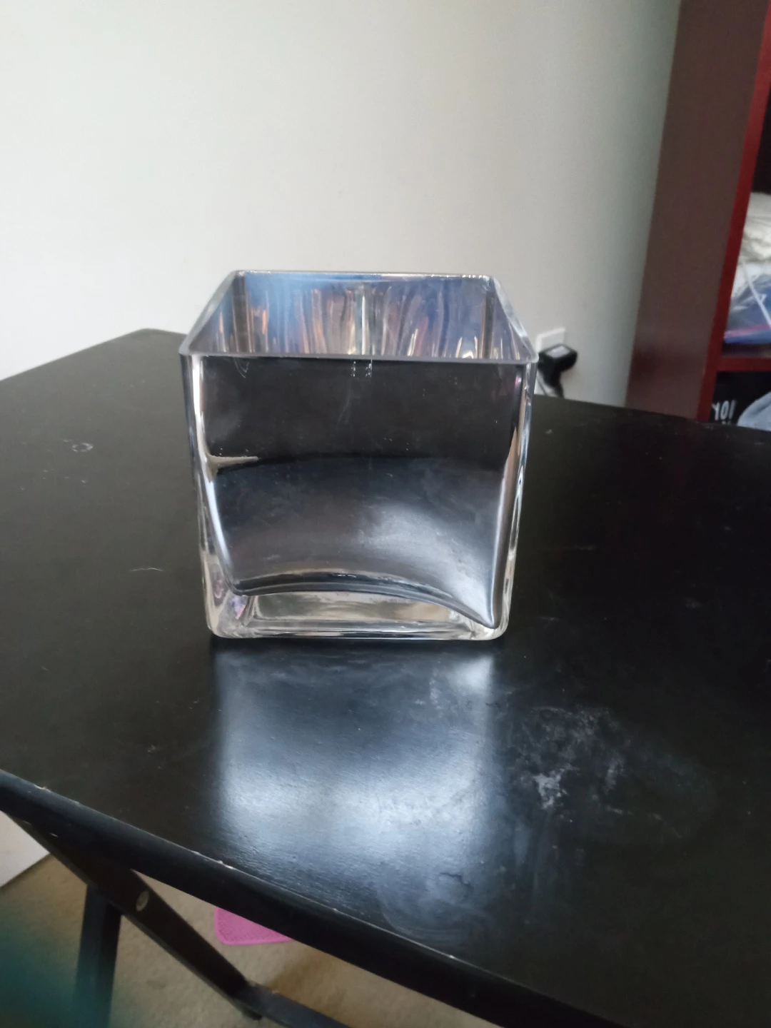 Glass Cube Vase - photo 2