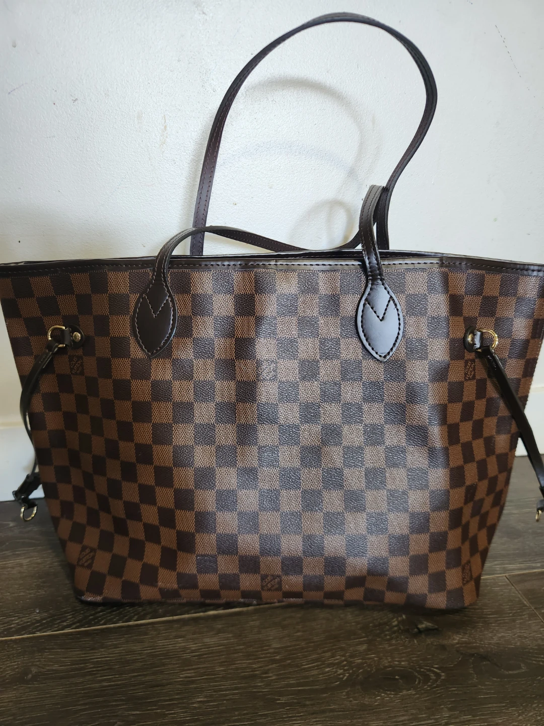 Louis Vuitton Neverfull GM Damier Ebene Tote Bag