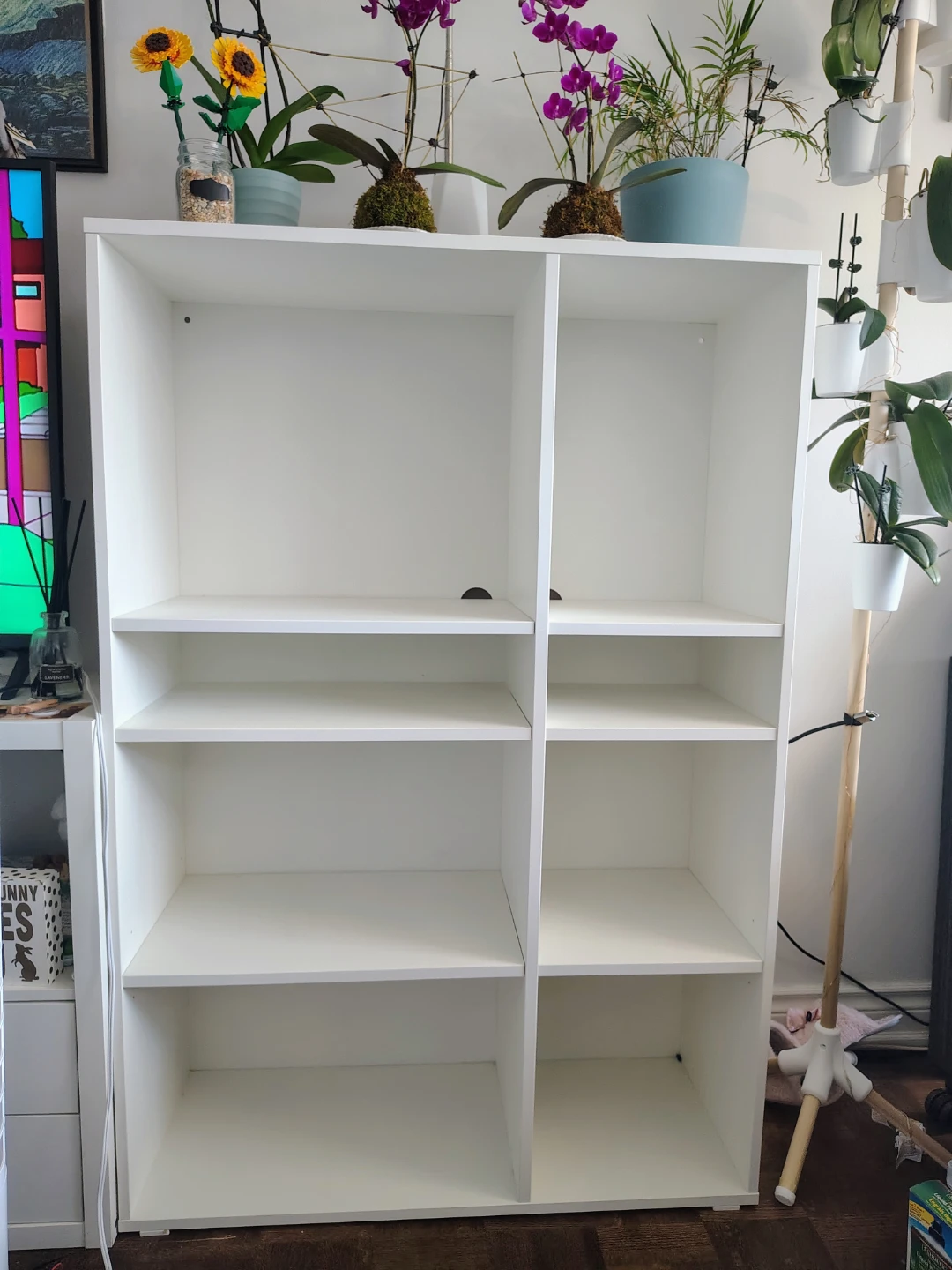 IKEA VIHALS Shelving Unit - White