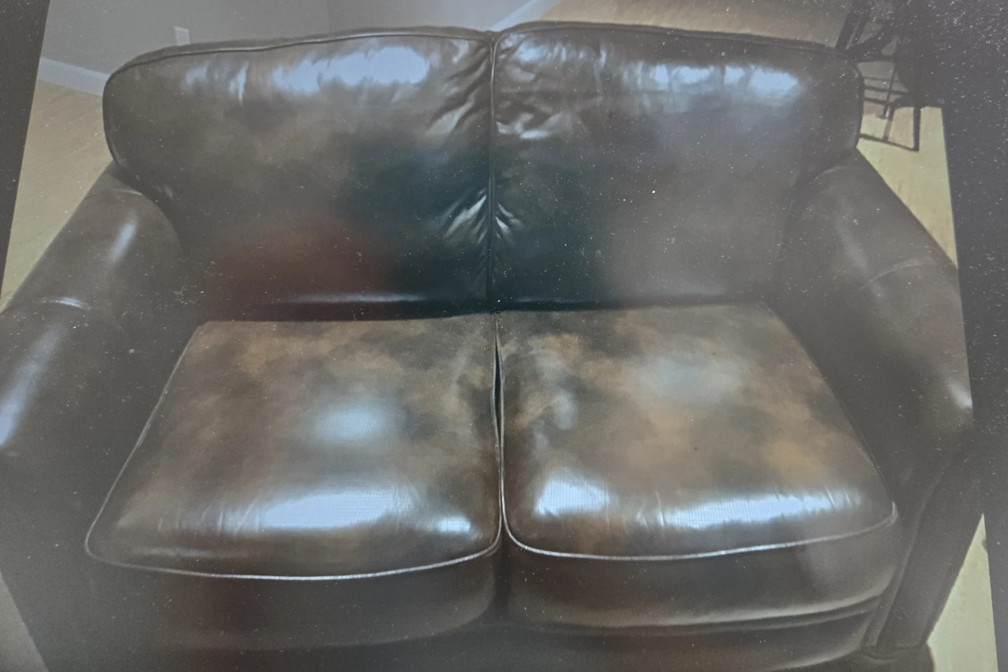 Heavy Leather loveseat